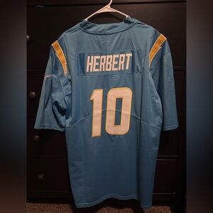 Justin Herbert Chargers jersey